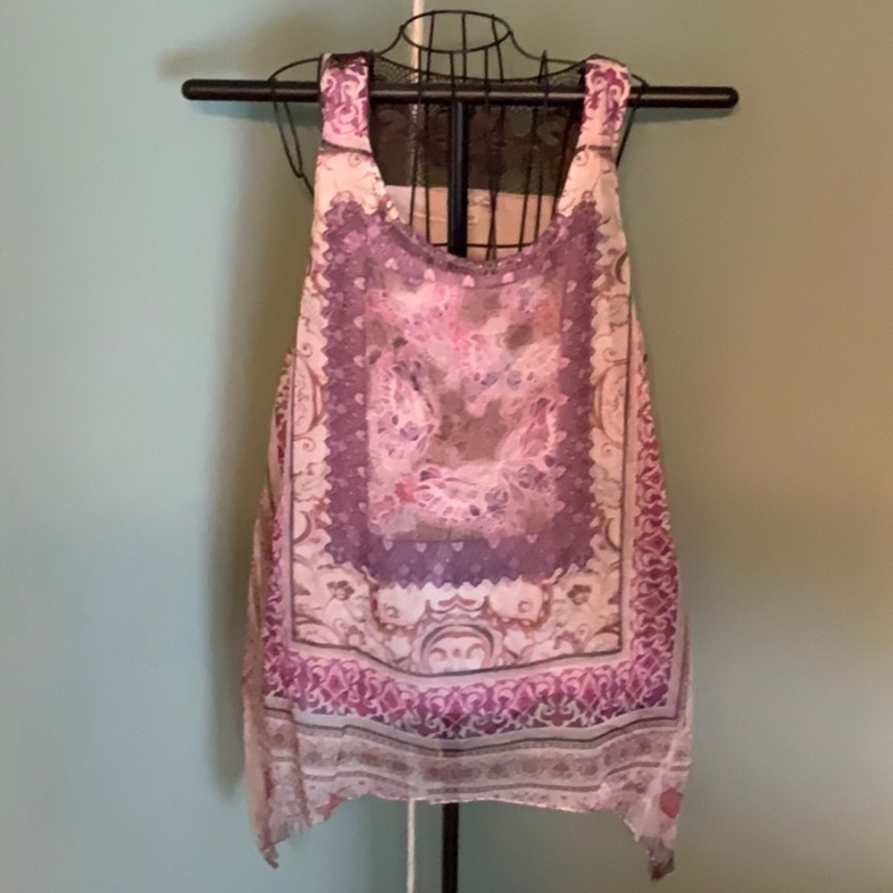 Beautiful sleeveless blouse